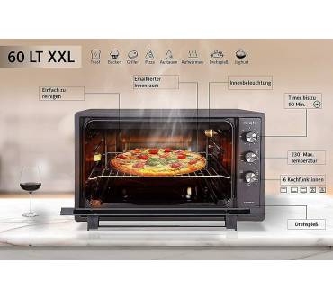 Produktbild ICQN 60 Liter XXL Minibackofen