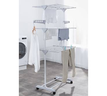Produktbild Lidl / Aquapur Wäscheständer mit Kleinteilehalter