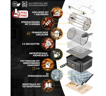 Produktbild Stillstern Multi-Fry HD Touch 10.1