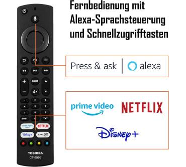 Produktbild Toshiba 55UF3D63DAX