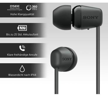 Sony WI-C100 im Test: Akkulaufzeit | gut Preis 2,2 Gute zum bezahlbaren