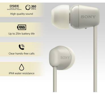 Sony WI-C100 im Test: Gute zum 2,2 | bezahlbaren gut Akkulaufzeit Preis