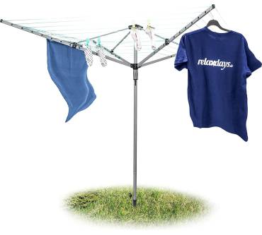 Produktbild Relaxdays Wäschespinne mit Erdspieß