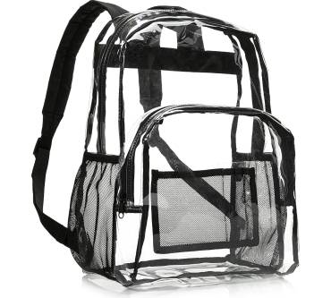 Produktbild AmazonBasics Schulrucksack (Transparent)