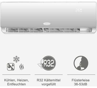 Produktbild Becool Split Klimaanlage Quick Connect 18000 BTU