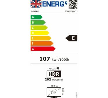 Produktbild Philips 75PUS7608