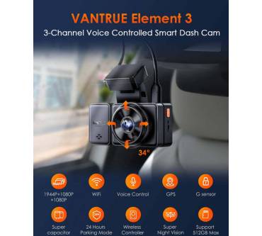 Produktbild Vantrue Element 3