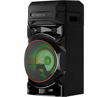 1,5 LG kräftigem Bass XBoom gut RNC5: mit Party-Lautsprecher | und sehr Lichteffekten