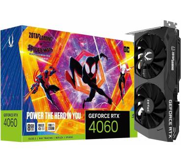 Produktbild Zotac Gaming GeForce RTX 4060 Twin Edge OC Spiderman-Bundle