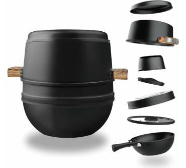 Produktbild CookingTotem 5-teiliges stapelbares Antihaft-Kochgeschirr-Set