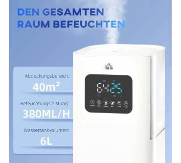 Produktbild Homcom 6L Luftbefeuchter