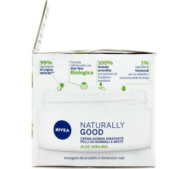 Produktbild Nivea Naturally Good Tagescreme mit Bio Aloe Vera