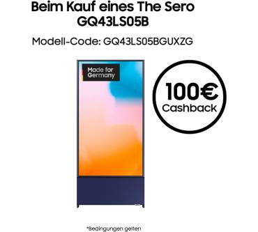 Produktbild Samsung The Sero GQ43LS05BG (2023)