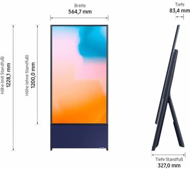Produktbild Samsung The Sero GQ43LS05BG (2023)