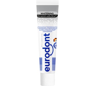 Produktbild Aldi Eurodont Spezialzahncreme Whitening