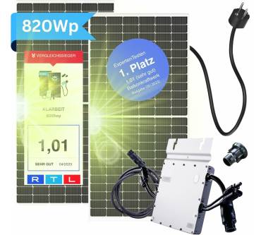 Produktbild Klarbeit Balkonkraftwerk 800W komplett