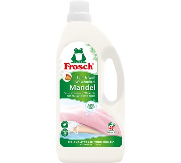 Produktbild Frosch Fein & Woll Waschmittel Mandel