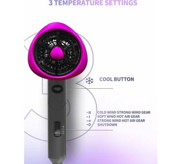 Produktbild GRT PRO Travel Hair Dryer 2200W T1