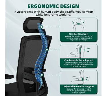 Produktbild Airchros Bürostuhl Ergonomisch