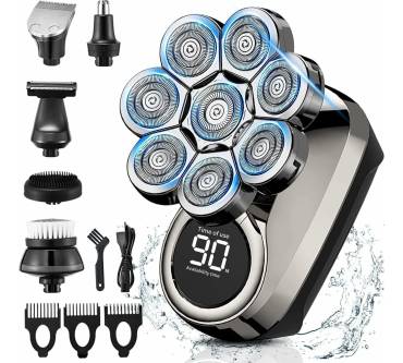 Produktbild Lovcoyo 8D Rotary Shaver for Head and Face