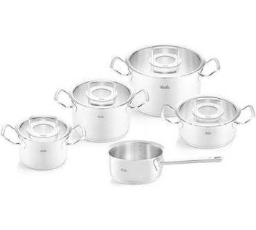 Produktbild Fissler Original-Profi Collection 5-teiliges Topf-Set mit Glasdeckeln und Stielkasserolle