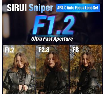 Produktbild Sirui 56mm 1.2 Sniper