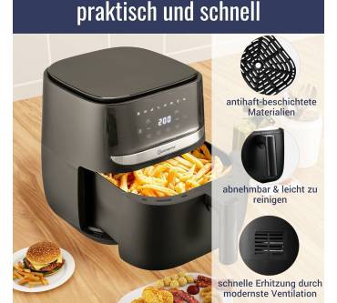 Produktbild Sommertal 2in1 Heißluftfritteuse HF57C