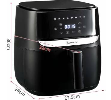 Produktbild Sommertal 2in1 Heißluftfritteuse HF57C