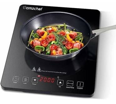Produktbild amzchef Induktionskochfeld (2000 W)