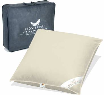 Produktbild Klosterdorf Bettenmanufaktur Premium Bio Dreikammer Kopfkissen „nobel“