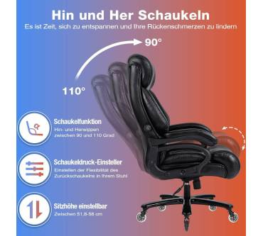 Produktbild Bosmiller Bürostuhl 200kg