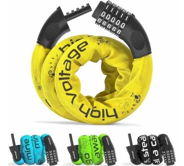 Produktbild All Lemon Kettenschloss mit Zahlencode 90 cm