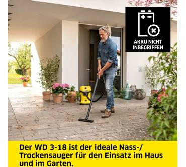 Produktbild Kärcher WD 3-18 Battery Set
