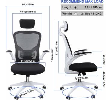Produktbild Jajaluya Ergonomic Office Chair (Basic)