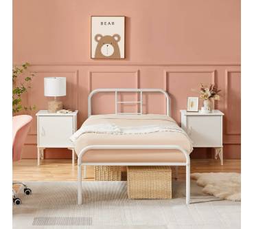 Produktbild Yaheetech Metallbett mit Lattenrost