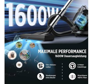 Produktbild Tisoutec Multizyklon-Staubsauger 620