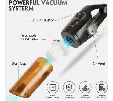 Produktbild Kevian Kabelloser Handstaubsauger