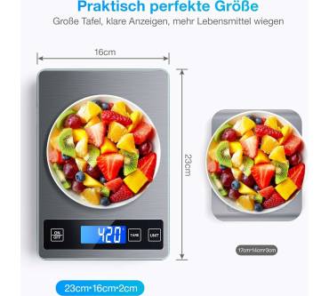 Produktbild NBPOWER Digitale Küchenwaage MQD-C018