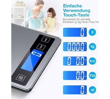 Produktbild NBPOWER Digitale Küchenwaage MQD-C018