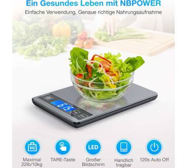 Produktbild NBPOWER Digitale Küchenwaage MQD-C018