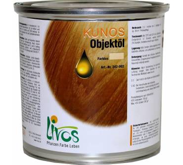 Produktbild Livos Kunos-Objektöl Nr. 242