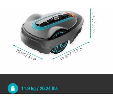 Produktbild Gardena smart Sileno city (400 m²)