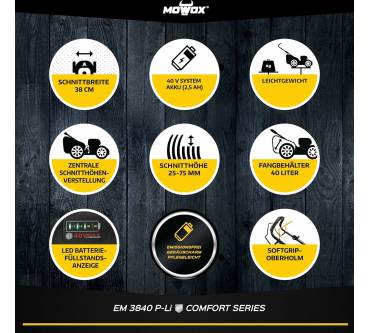 Produktbild Mowox EM 38 P-Li