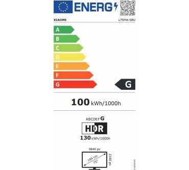 Produktbild Xiaomi TV A Pro 75 2025