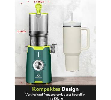 Produktbild LINKChef Rush Clear Cold Press Juicer