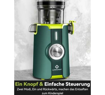 Produktbild LINKChef Rush Clear Cold Press Juicer