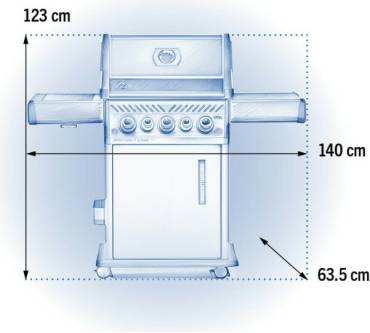 Produktbild Napoleon Rogue SE 425 RSIB
