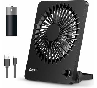Produktbild EasyAcc Akku-Batterie Tischventilator