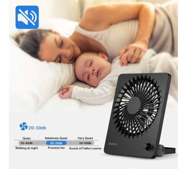 Produktbild EasyAcc Akku-Batterie Tischventilator
