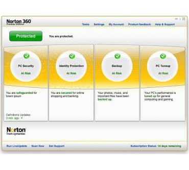 Produktbild Symantec Norton 360 3.0